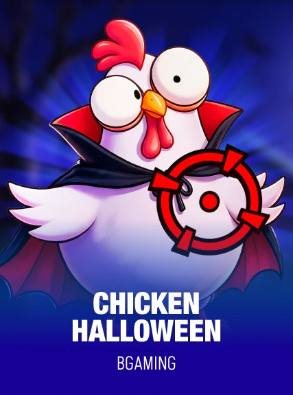 Chicken Halloween game tile